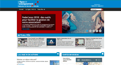 Desktop Screenshot of ligue54.org